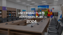 Undergraduate admission plan for the year 2024