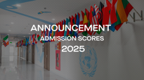 Announcement admission scores for full-time undergraduate programs of the year 2025