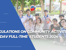 Regulations on Community Activities of DAV Full-time Students 2024