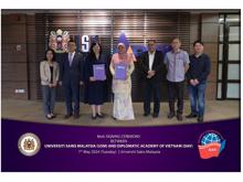 MOU Signing Ceremony between Diplomatic Academy of Viet Nam and Universiti Sains Malaysia