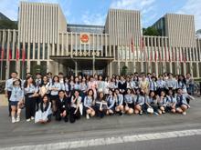 Field Trip of the Faculty of International Law and Party Committee for Staff and Students of Group V to the National Assembly of Vietnam.