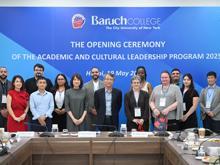 Chương trình đào tạo ngắn hạn về Khoa học Lãnh đạo giữa Học viện Ngoại giao và Đại học Baruch, Hoa Kỳ 