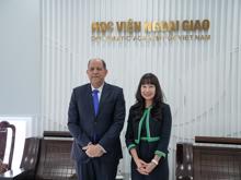 Phó Giám đốc Nguyễn Thị Lan Anh tiếp Đại sứ Cộng hòa Dominica tại Việt Nam