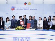 Lễ Ký Biên bản ghi nhớ hợp tác giữa Học viện Ngoại giao và Trung tâm Trọng tài Quốc tế Việt Nam (VIAC)