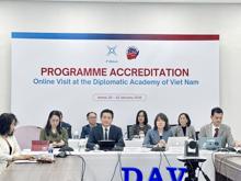 Học viện Ngoại giao triển khai Đánh giá ngoài 03 chương trình đào tạo theo tiêu chuẩn kiểm định quốc tế FIBAA