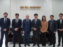 Giám đốc Nguyễn Hùng Sơn tiếp Đại sứ Argentina tại Việt Nam