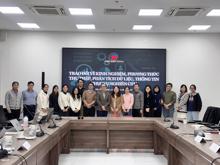 Viện Biển Đông trao đổi chuyên môn về phương thức thu thập, phân tích dữ liệu, thông tin phục vụ nghiên cứu 