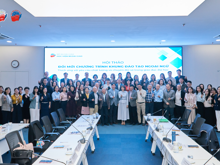 Hội thảo “Đổi mới chương trình khung đào tạo ngoại ngữ tại Học viện Ngoại giao - Thích ứng với yêu cầu chất lượng và chuyển đổi số trong giáo dục đại học”