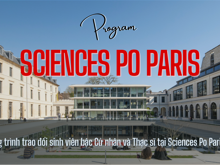 Tuyển sinh chương trình trao đổi sinh viên bậc Cử nhân và Thạc sĩ tại Sciences Po Paris 2026 