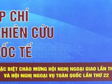 Tạp chí NCQT số 143 - Số đặc biệt chào mừng Hội nghị Ngoại giao lần thứ 33 và Hội nghị Ngoại vụ toàn quốc lần thứ 22