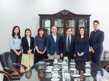 Đoàn đại diện Trường Chính sách công Lý Quang Diệu, Đại học Quốc gia Singapore tới thăm và làm việc tại Học viện Ngoại giao