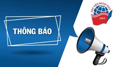 Thông báo tuyển sinh Khóa 1 - Chương trình liên liên kết đào tạo Cử nhân Ngôn ngữ giữa Học viện