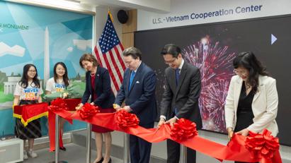 Khai trương Trung tâm Hợp tác Việt Nam-Hoa Kỳ tại Học viện Ngoại giao