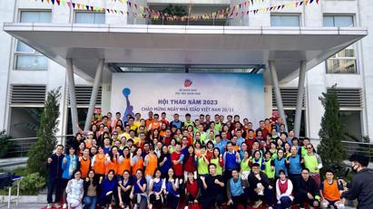 Khoa Tiếng Anh tham gia hội thao DAV 2023 và các sự kiện chào mừng ngày Nhà giáo Việt Nam 20/11