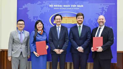 The Diplomatic Academy of Viet Nam (DAV) and the Tony Blair Institute for Global Innovation (TBI) signed a Letter of Intent for cooperation 