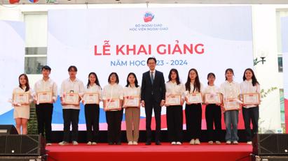 Diplomatic Academy of Vietnam organizes opening ceremony for academic year 2023-2024