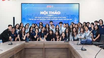 Hội thảo “Vận dụng tư tưởng Hồ Chí Minh về xây dựng thế hệ trẻ Việt Nam phát triển toàn diện trong thời đại mới”
