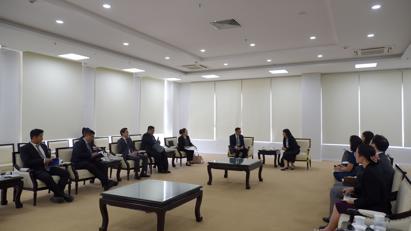 The Indonesian Foreign Policy Strategy Agency (FPSA) pays a visit to the DAV