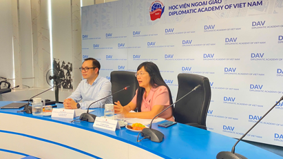 Symposium on Digital International Order Developments through 2030 and Outlook to 2045, held on September 27, 2024, at Viet Nam's Diplomatic Academy.