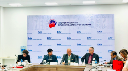 The Diplomatic Academy of Viet Nam receives and exchanges with the German Federal Academy for Security Policy