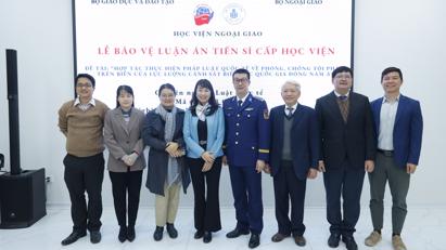 Bảo vệ thành công Luận án tiến sĩ cấp Học viện - NCS Nguyễn Minh Khánh 