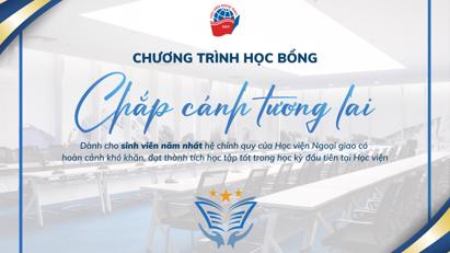 Thông báo mở đơn đăng ký "Học bổng Chắp cánh Tương lai" 2024 - 2025