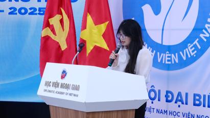 Đại hội đại biểu Hội Sinh viên Việt Nam Học viện Ngoại giao lần thứ XII, nhiệm kỳ 2025 - 2028: Tiếp nối và phát huy bản sắc Ngoại giao đậm đà