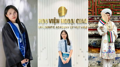 Hoàng Mai Linh – Thủ khoa Học viện Ngoại giao với GPA 3.79/4.0 cùng 5 kỳ liên tiếp giành học bổng 