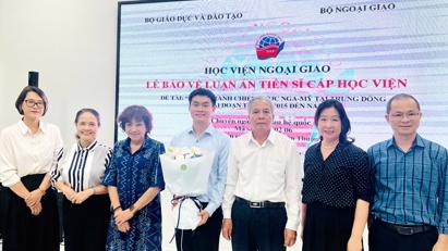 NCS Lê Xuân Thuận bảo vệ thành công luận án tiến sĩ cấp Học viện