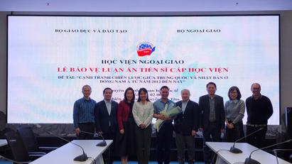 NCS Nguyễn Đức Tâm bảo vệ thành công luận án tiến sĩ cấp Học viện