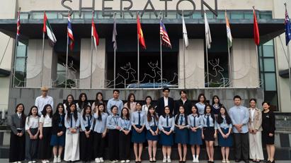 Chương trình Hotel Tour tại Khách sạn Sheraton Ha Noi West và tìm hiểu về tập đoàn Marriott