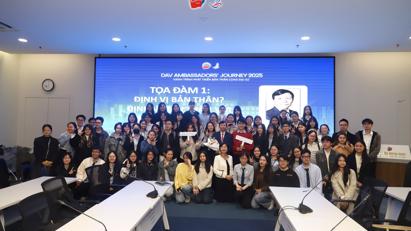 Khóa học DAV Ambassadors’ Journey tổ chức Ambassador’s Talk #1 với chủ đề “Định vị bản thân - Giải mã lộ trình sự nghiệp”