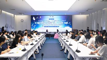 Tọa đàm “Fusion: Sự giao thoa giữa âm hưởng truyền thống và hiện đại trong âm nhạc Hàn Quốc hiện nay” 