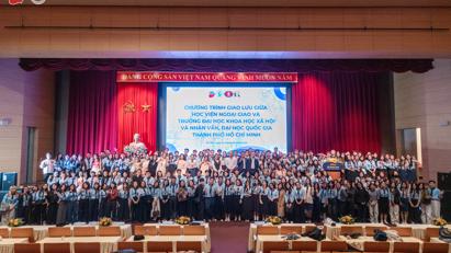 Chương trình giao lưu giữa Khoa Chính trị Quốc tế và Ngoại giao - Học viện Ngoại giao và Khoa Lịch sử và Quan hệ Quốc tế - Trường Đại học Khoa học Xã hội và Nhân văn, Đại học Quốc gia Thành phố Hồ Chí Minh