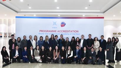 FIBAA on-site visit at the Diplomatic Academy of Vietnam for external assessment of five bachelor’s programmes