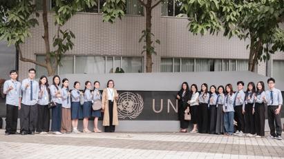 Khóa học DAV Ambassadors’ Journey tổ chức hoạt động tham quan - trải nghiệm tại Ngôi nhà Xanh Liên hợp quốc
