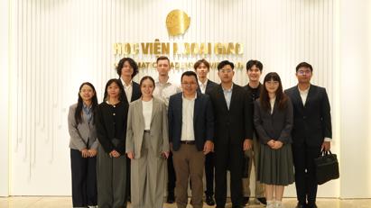 Học viện Ngoại giao tiếp đón đoàn Đại học Thammasat, Thái Lan trong chuyến thăm giao lưu học thuật