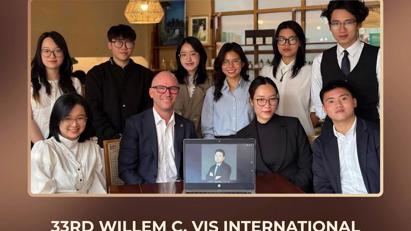 Vietnam Airlines đồng hành cùng sinh viên Học viện Ngoại giao tham dự Cuộc thi trọng tài thương mại quốc tế tại Áo