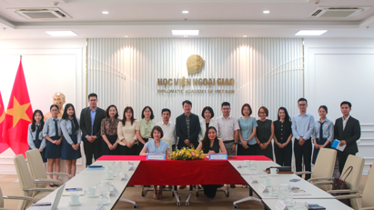 Lễ Ký kết Biên bản Thoả thuận hợp tác giữa Học viện Ngoại giao và Công ty Cổ phần Vàng bạc Đá quý Bảo Tín Mạnh Hải