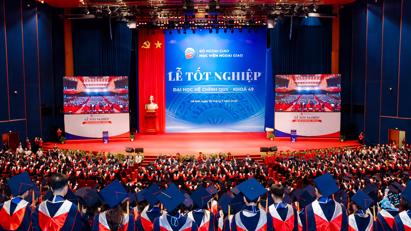 Học viện Ngoại giao tổ chức Lễ Tốt nghiệp Đại học hệ Chính quy Khóa 49: Dấu mốc của một thế hệ sẵn sàng phụng sự Tổ quốc trong kỷ nguyên mới