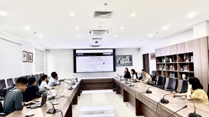 Ban Khoa học, thông tin và Tạp chí Nghiên cứu Quốc tế làm việc với Statista và iGroup Việt Nam về khai thác dữ liệu và ứng dụng AI trong nghiên cứu, đào tạo