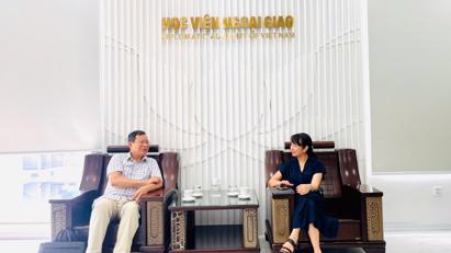 Học viện Ngoại giao và Sở Ngoại vụ Hải Phòng trao đổi về các giải pháp nâng cao hiệu quả của công tác ngoại vụ địa phương