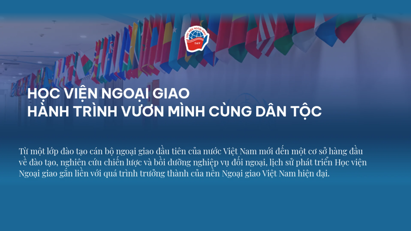 Học viện Ngoại giao: Hành trình vươn mình cùng dân tộc
