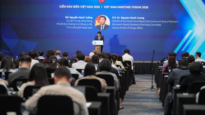 Bế mạc Diễn đàn Biển Việt Nam 2026: “Hợp tác và hội nhập quốc tế trong xây dựng Việt Nam thành quốc gia biển mạnh”