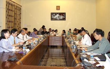 Annual academic exchange with the Institute of International Relations (IIR), Taiwan (25 September, 2010)