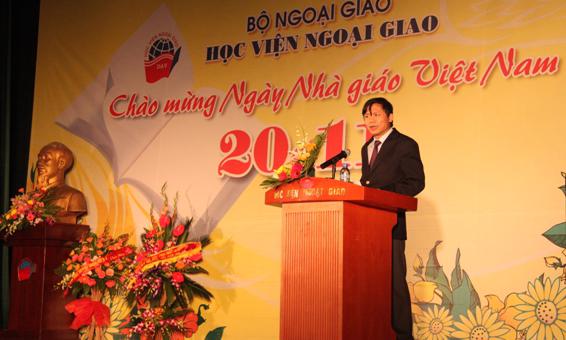 Học viện Ngoại giao mitting kỷ niệm ngày Nhà giáo Việt Nam 20/11/2013