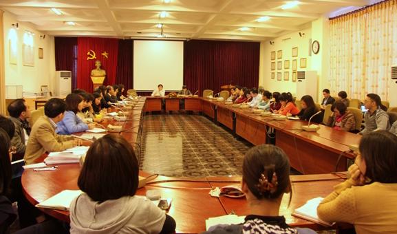 Tổng kết khối Đào tạo năm học 2012