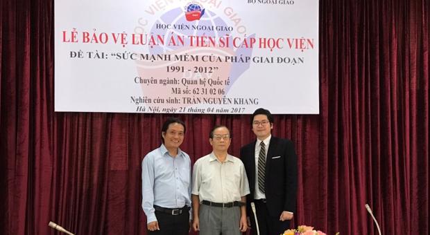 NCS Trần Thanh Huyền bảo vệ thành công luận án tiến sĩ cấp Học viện