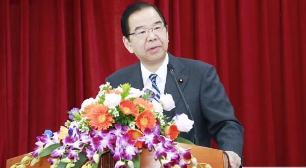 Chủ tịch Đảng Cộng sản Nhật Bản nói chuyện với sinh viên Học viện Ngoại giao