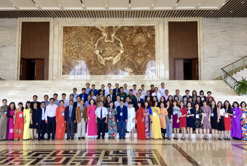 Representatives of the Diplomatic Academy attend the conference "Law training in the context of building the rule of law, international integration and networking of law training institutions in Vietnam"